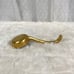 Antique Gold Leaf Porcelain Mayonnaise Ladle