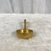 Antique Gold Leaf Porcelain Mayonnaise Ladle