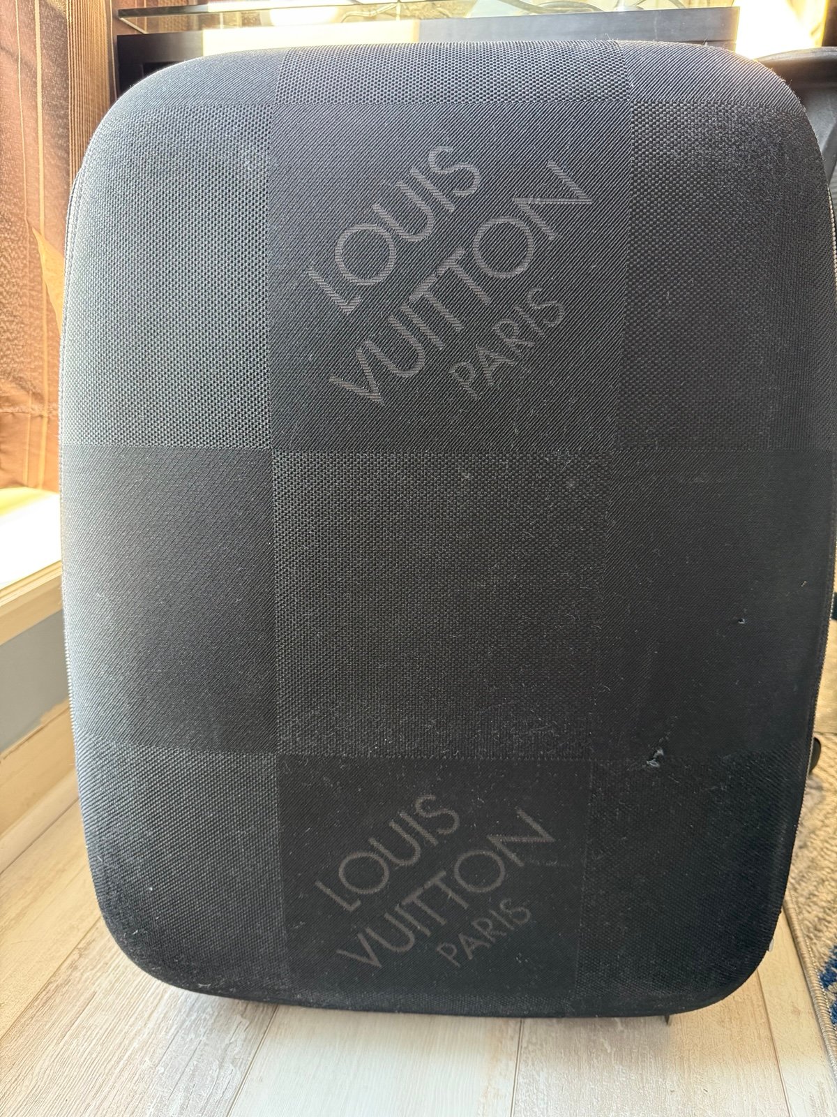 Louis Vuitton Luggage Suitcase ~DAMIER GEANT CONQUERANT 65 RARE