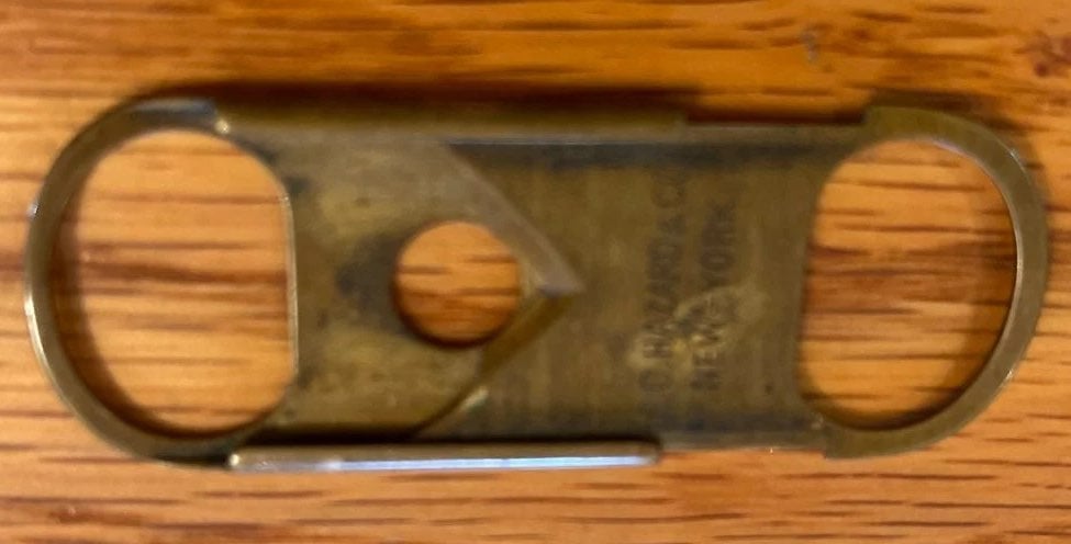 Vintage Liederkranz Cabinet Cigar Cutter