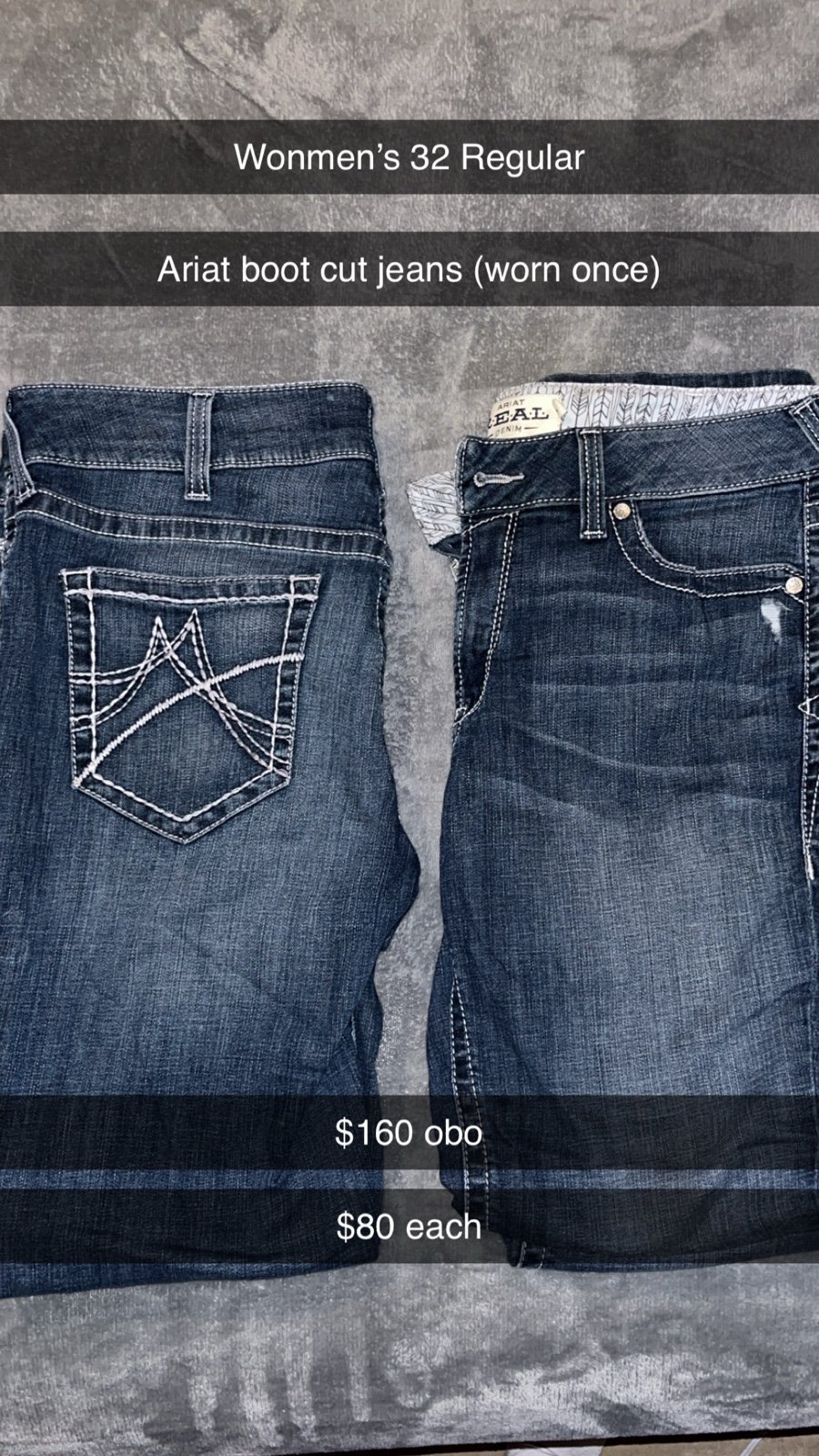 Women’s 32 regular jeans