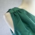 Vintage Scott Mcclintock One Shoulder Mini Tulle Dress Size 12 Green Prom Formal