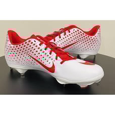Men's 15 Nike Lunar Vapor Ultrafly Elite 2 Metal Baseball Cleats Red AO7946-161