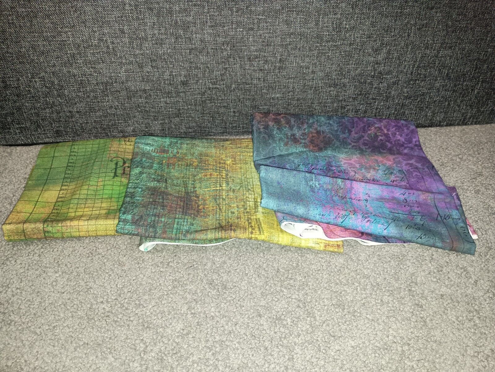 free spirit quilt cotton fabric 2 1/2 yards
