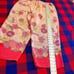 Josie Sheer Floral Pink Pajama Pants Size Large