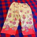 Josie Sheer Floral Pink Pajama Pants Size Large