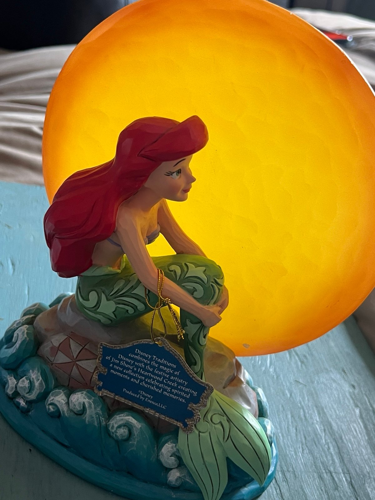 Disney little mermaid statue Disney traditions mermaid by moonlight