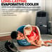Honeywell Home 525-790CFM, Fan & Humidifier with Ice Compartment & Remote, CL30X