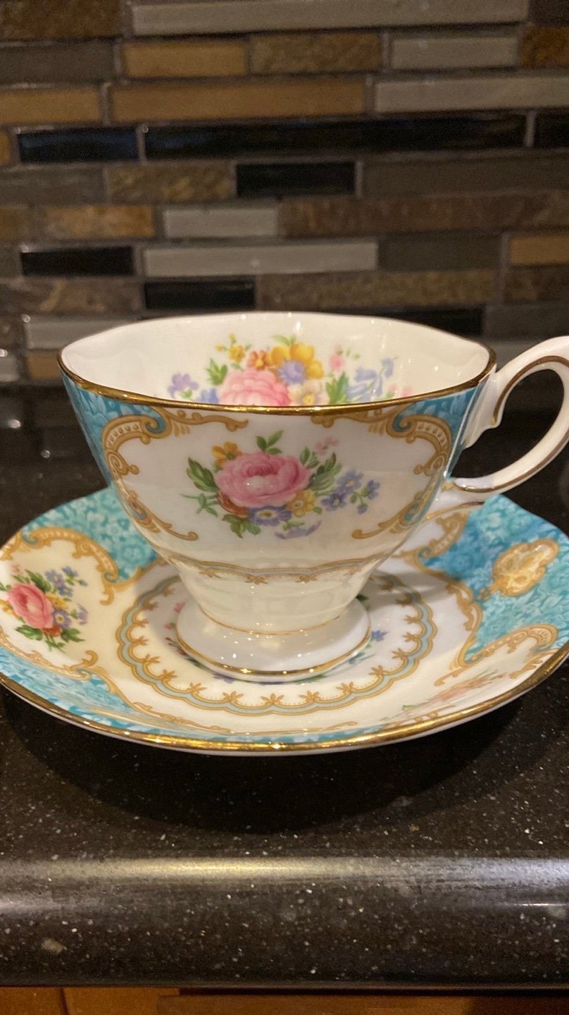 Royal Albert Lady Ascot teacup and saucer set