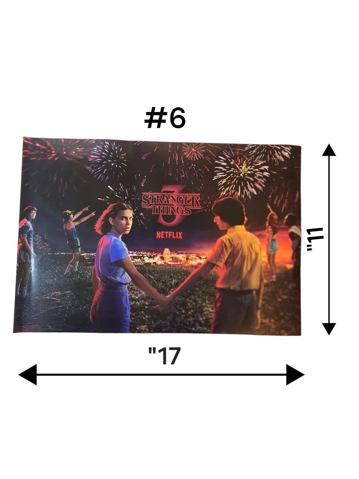 8 Different Illustrations of Netflix Series Stranger Things Season 1,2,3 Posters - detail