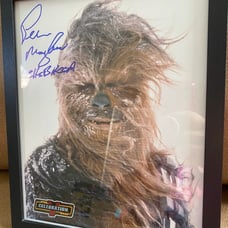 Star Wars Peter Mayhew (Chewbacca) Signed 8x10 Photo