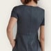 Vetta Capsule Sheath Dress | XS | Slate Blue Sustainable Minimalist Career Mini