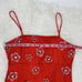 Anthropologie Red Floral Mini Dress Size 6