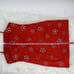 Anthropologie Red Floral Mini Dress Size 6