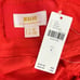 Anthropologie Red Floral Mini Dress Size 6