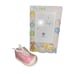 Russ First Birthday Picture Frame Glass Baby Girl Shoe