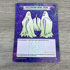 Cryptid Camp TCG Victorian New Year Serialized 41/150 Holiday Pack 1 Christmas