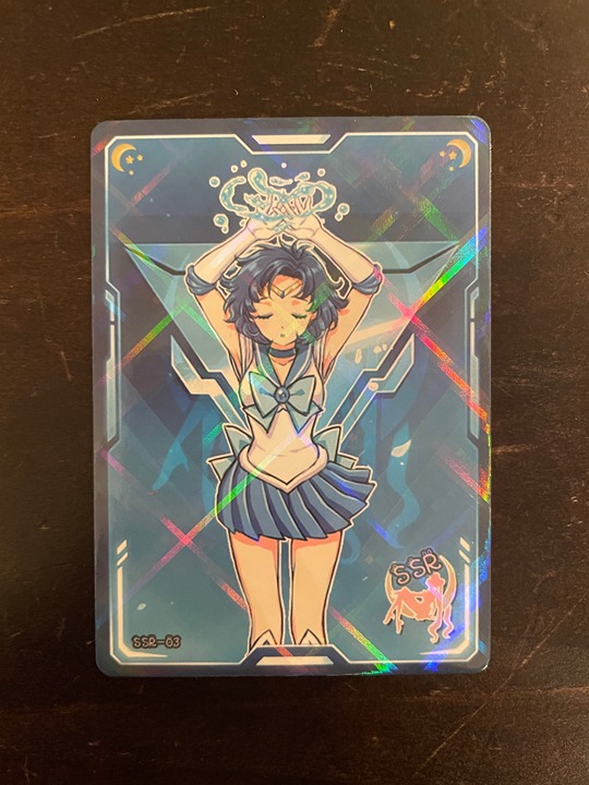 Sailor Mercury Ami Mizuno SSR Card Xingka Sailor Moon CCG