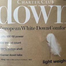 Charter Club lightweight queen