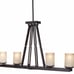 Hampton Bay Alta Loma 4-Light 72-3/4 in. Dark Ridge Bronze Island Light