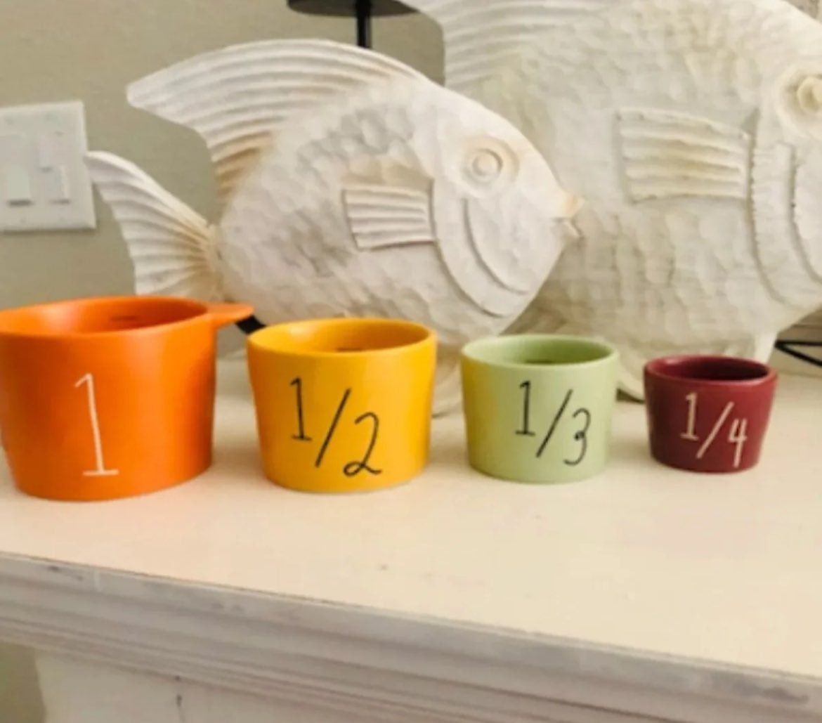 Rae Dunn HARVEST MEASURING CUPS