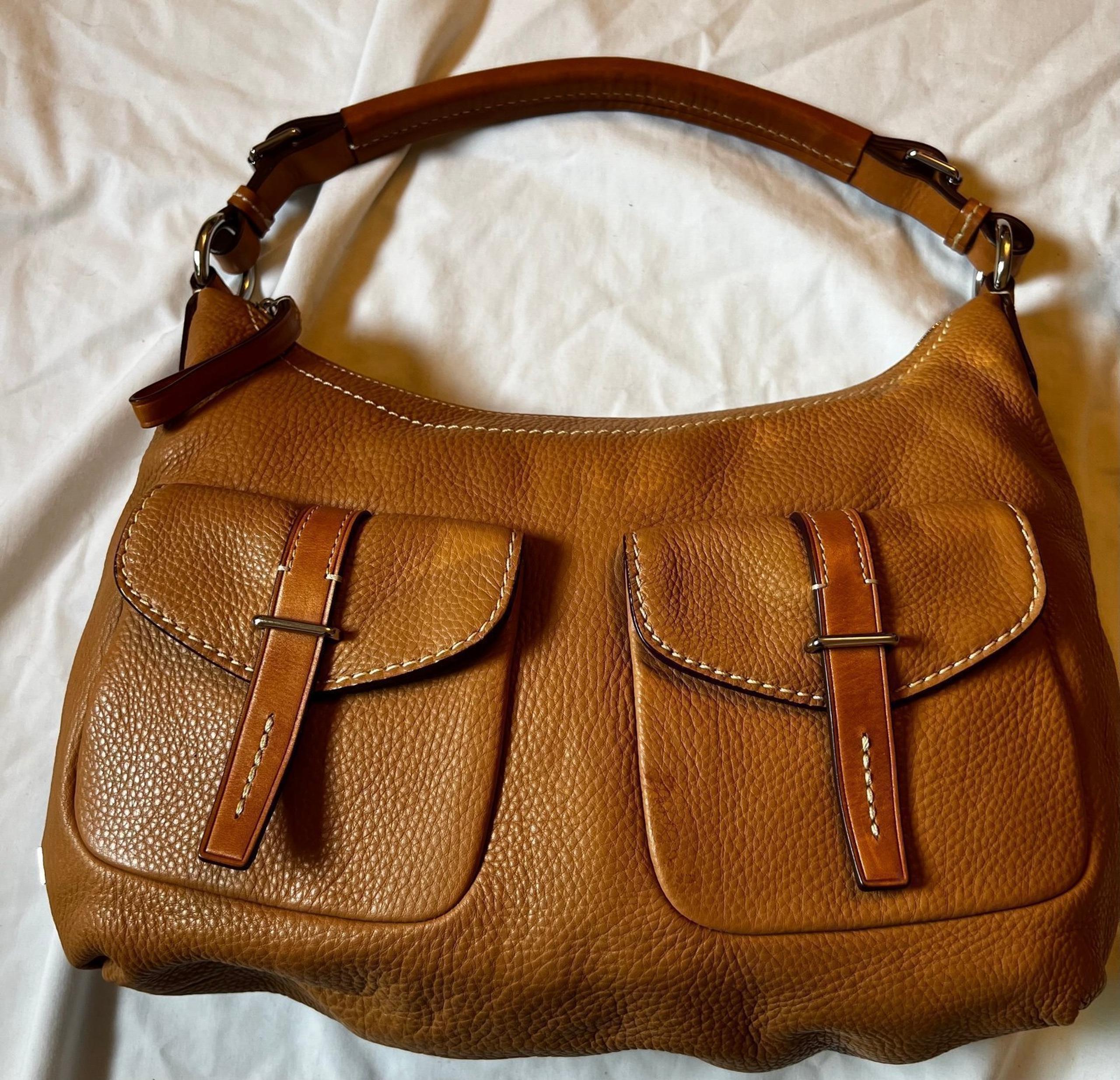 Tumi Leather shoulder bag