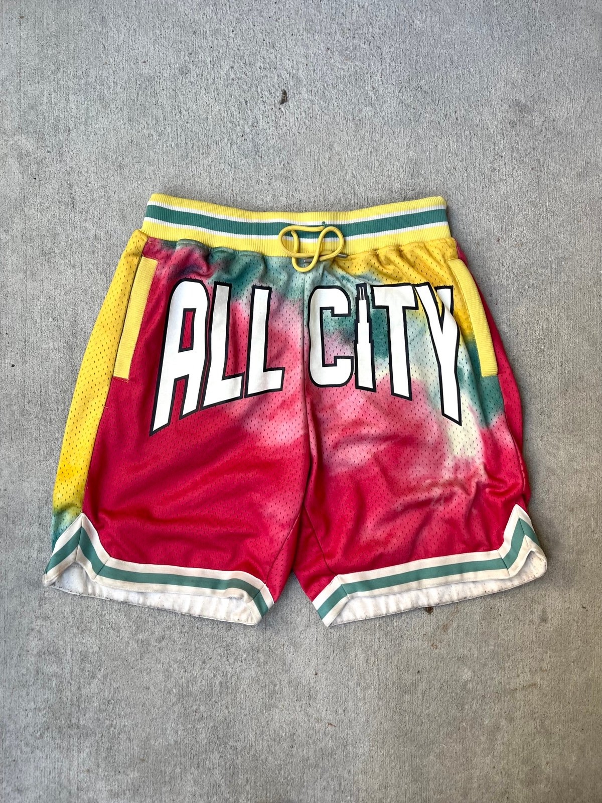 Just Don All City Mesh Mens Basketball Shorts M