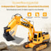 DOUBLE E Excavator Toy