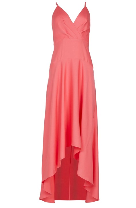 Bcbgmaxazria Crossback Evening Dress in Coral Size 2 Style No. MV01D40
