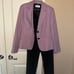 Size 10 Le Suit Pink Tweed Women’s Suit