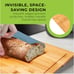 Bamboo Cutting Board Set - Chopping Boards for Kitchen Meal Prep - Set of 3