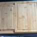 Bamboo Cutting Board Set - Chopping Boards for Kitchen Meal Prep - Set of 3