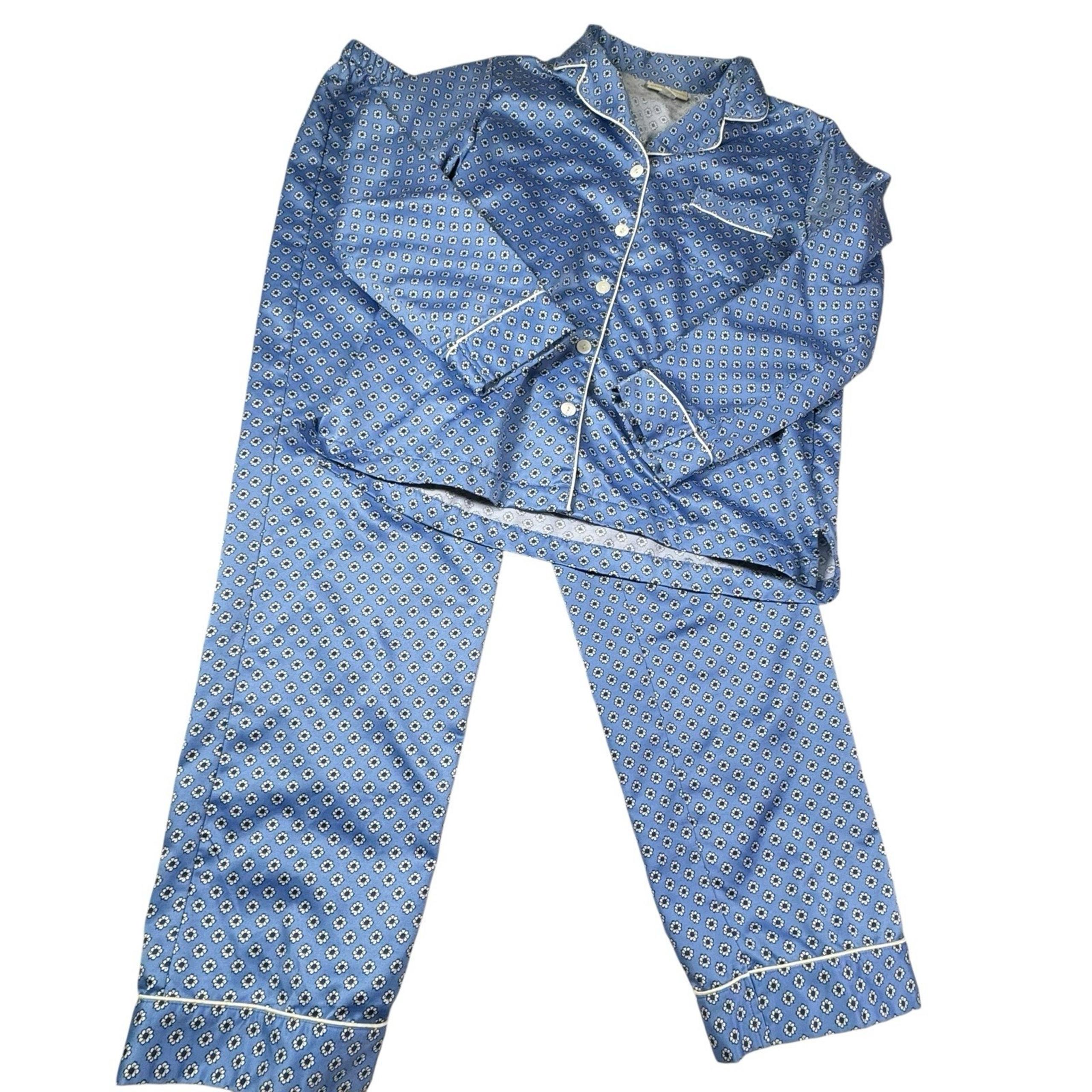 Appleseed's Pajama PJ Set Women's Small Cottagecore Cozy Old Money