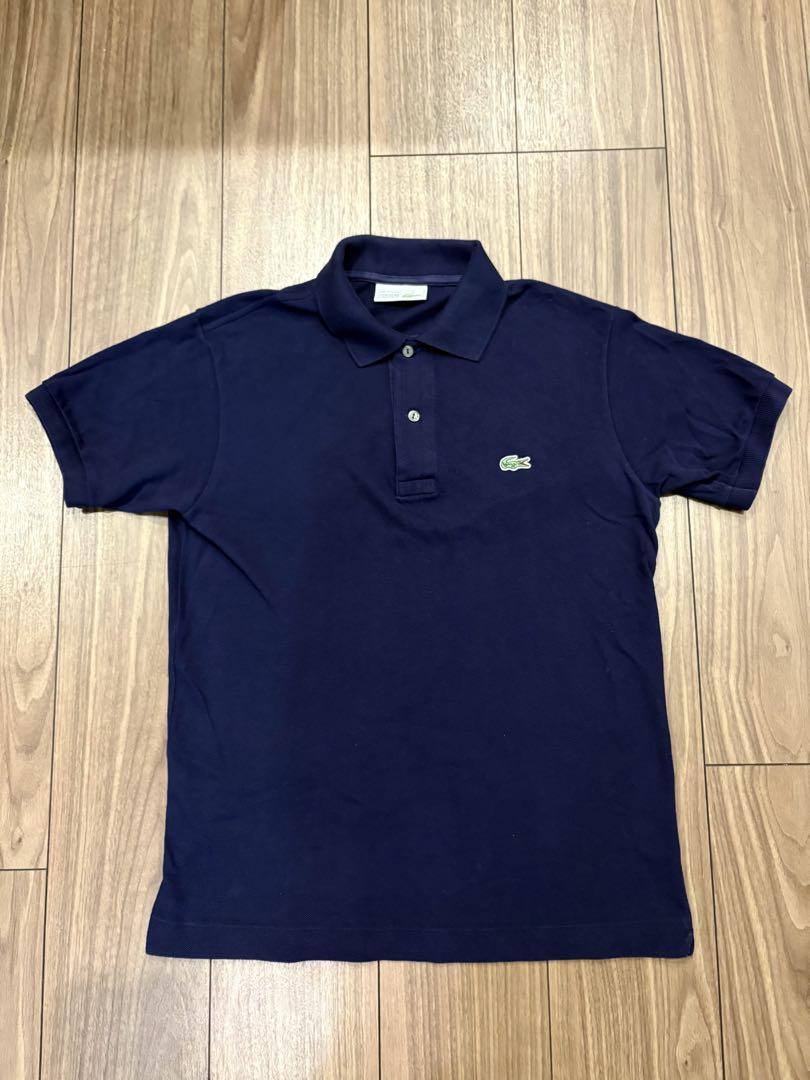 Lacoste navy polo shirt, size 2