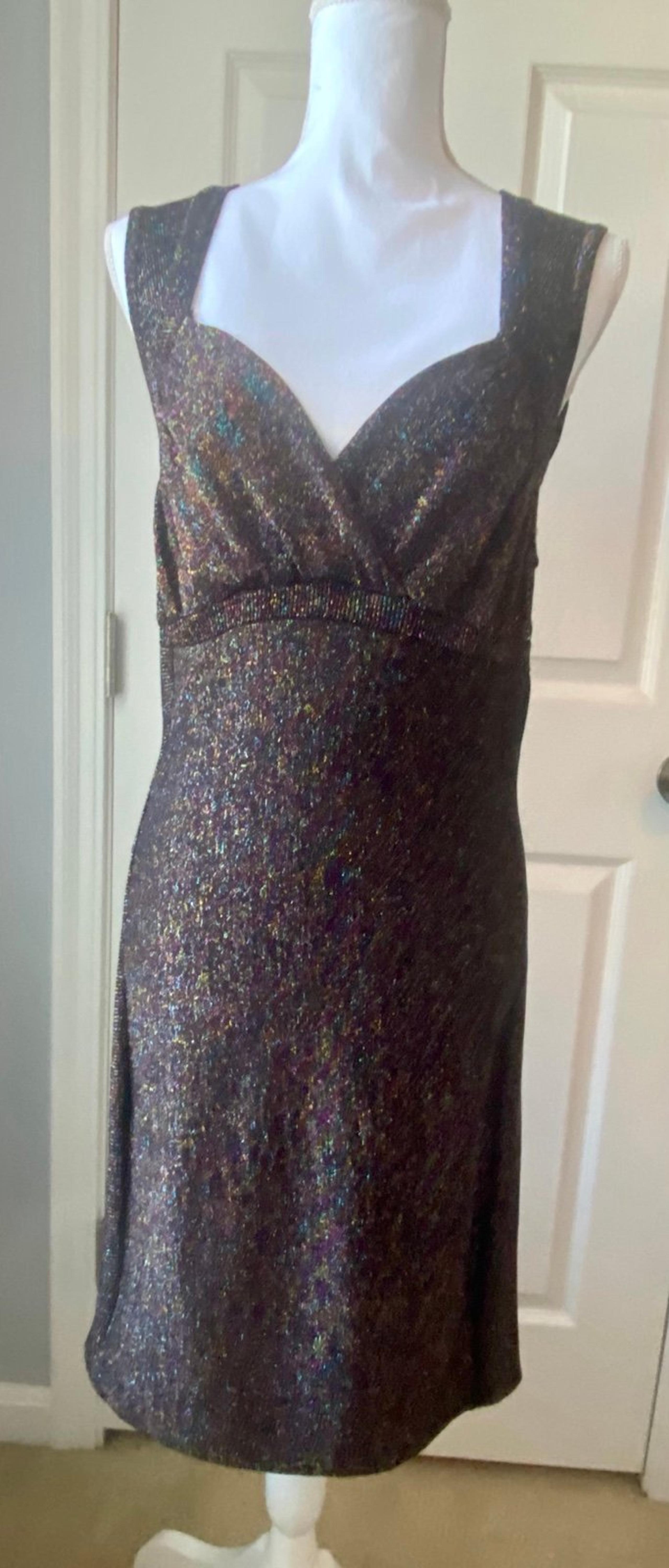 Women’s H&M Rainbow Sparkles Dress Size L