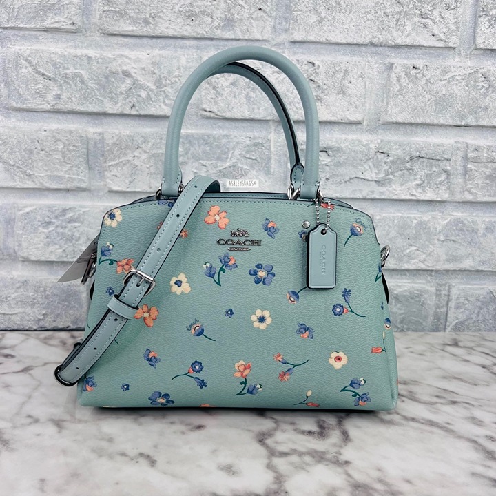 Coach Mini Lillie Carryall Satchel With Mystical Floral Print