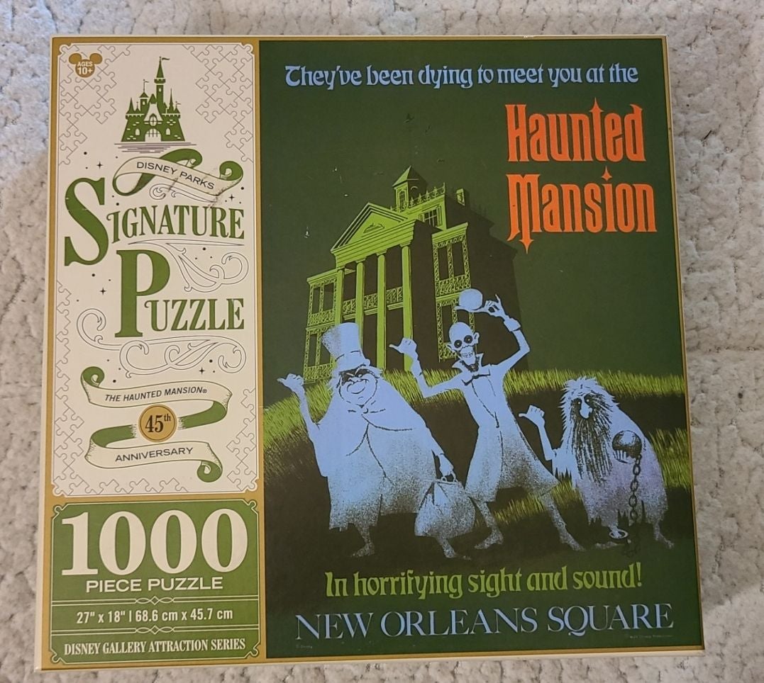 Haunted Mansion Signature Series puzzle