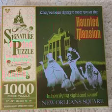 Haunted Mansion Signature Series puzzle