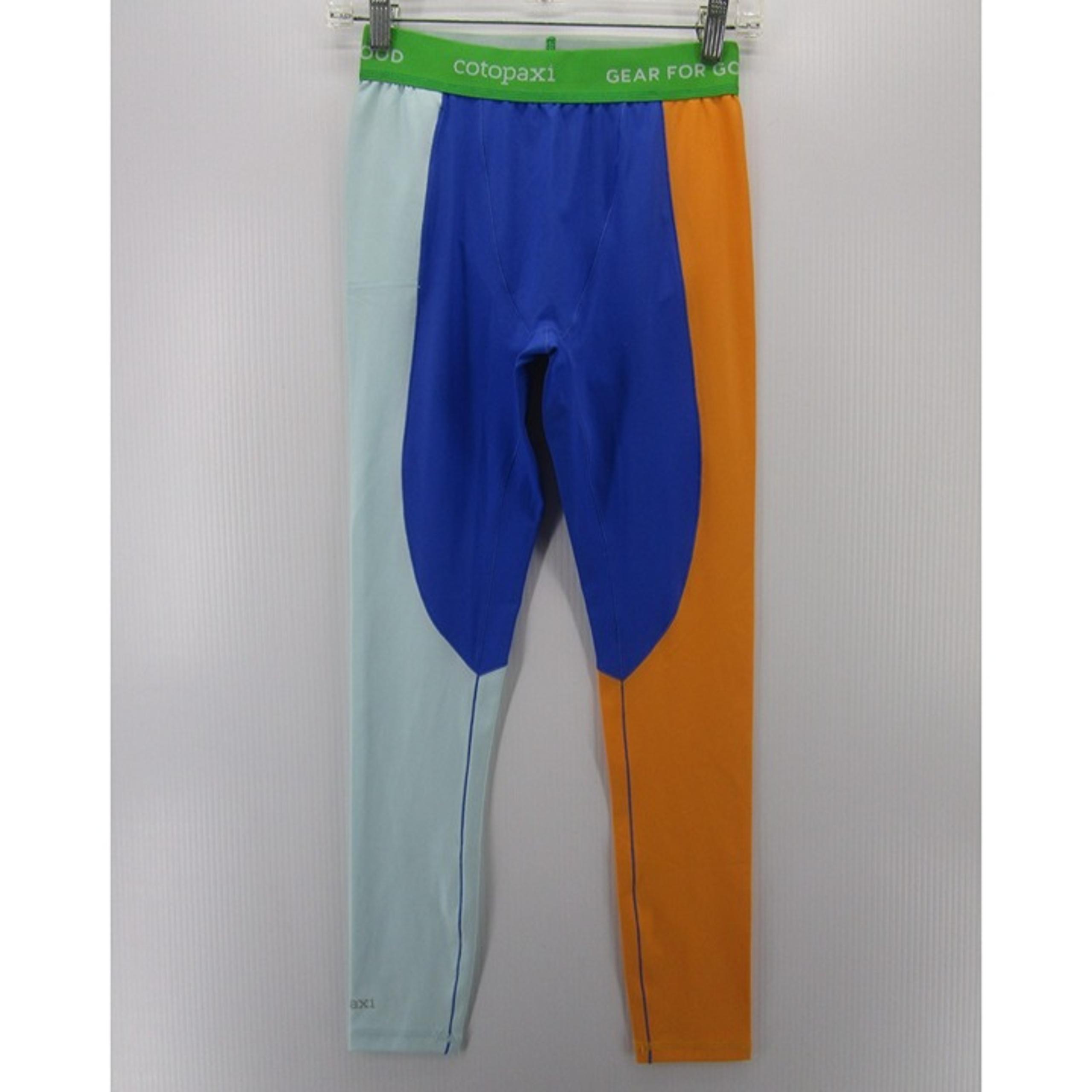 Cotopaxi Pants Medium Haraka Tights Colorblock Performance Base Layer