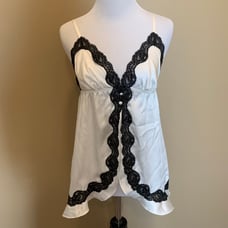VS Vintage Babydoll Lace Button Lingerie