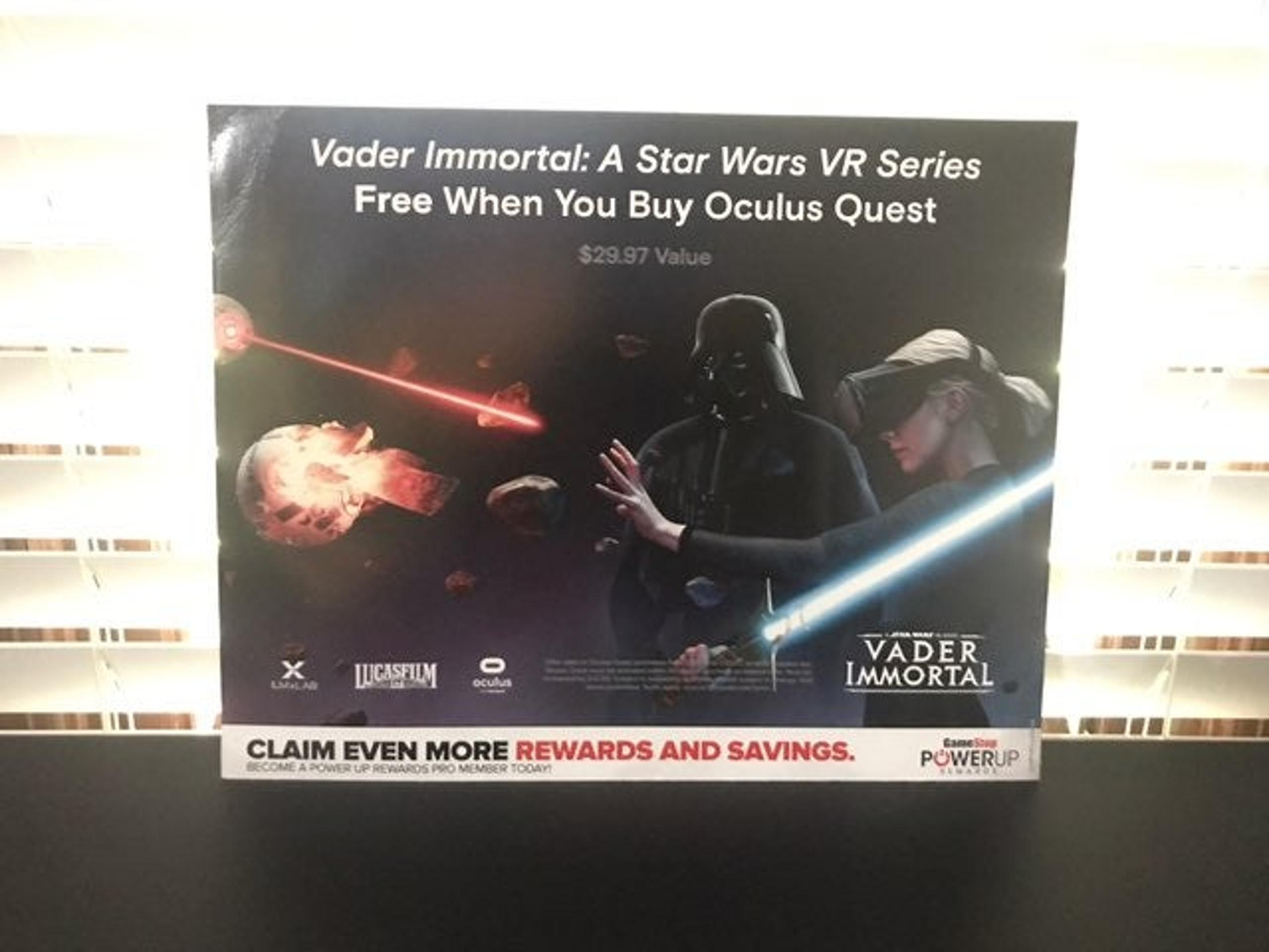 Star Wars Vador, Immortal, Gamestop Prom
