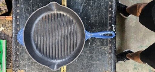 Le Creuset Enameled Cast Iron Signature Iron Handle Skillet, 11.75 (2-3/8 qt.),