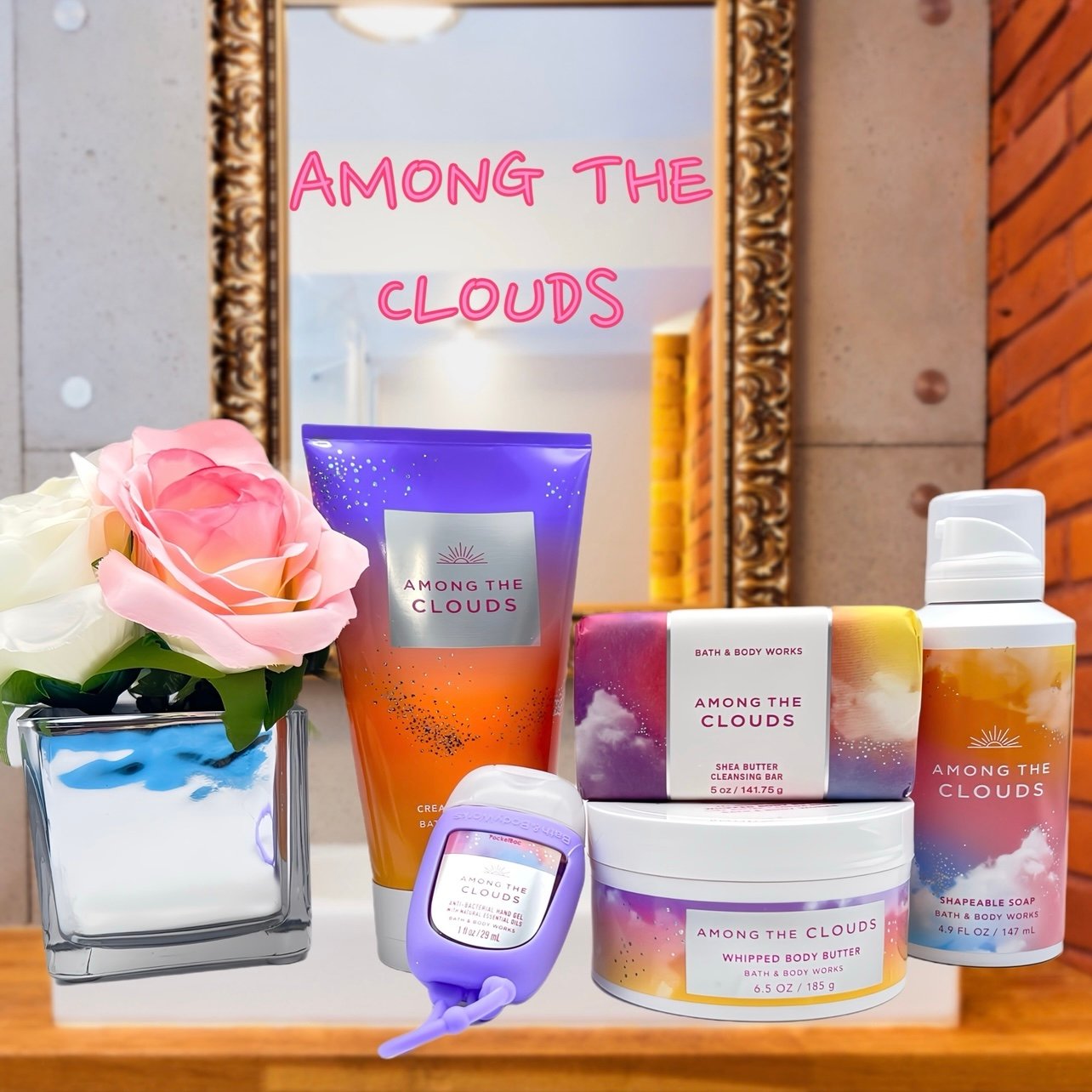 BBW ☻ Among the Clouds ☻ 6 pc gift set