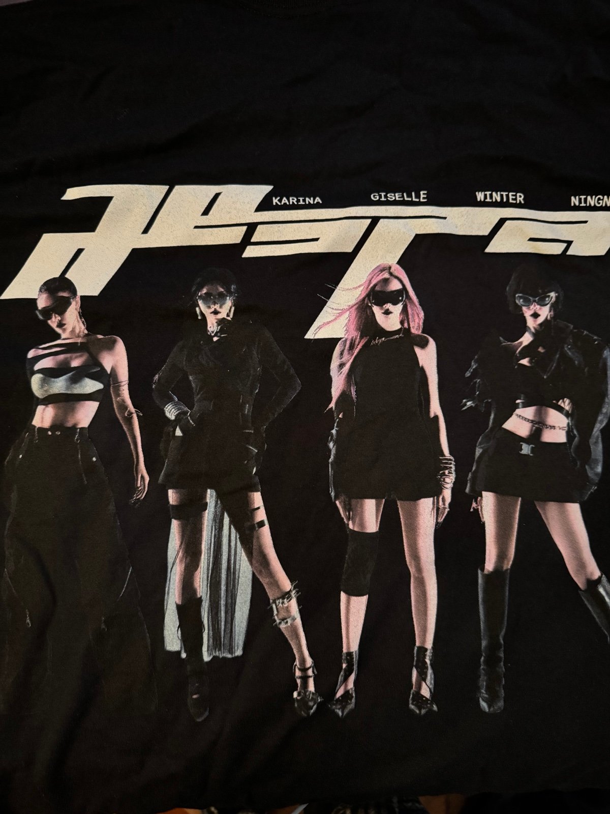 aespa Live Tour - SYNK : PARALLEL LINE exclusive tour shirt - large