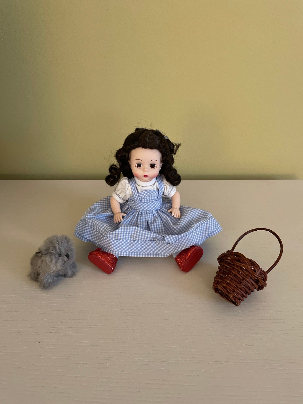Madame Alexander 8” Dorothy Doll with Toto Dog and Basket