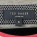 Ted Baker Sweater Mens Size 5 XL Blue Geometric Knit Crewneck Sweatshirt Preppy