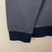 Ted Baker Sweater Mens Size 5 XL Blue Geometric Knit Crewneck Sweatshirt Preppy