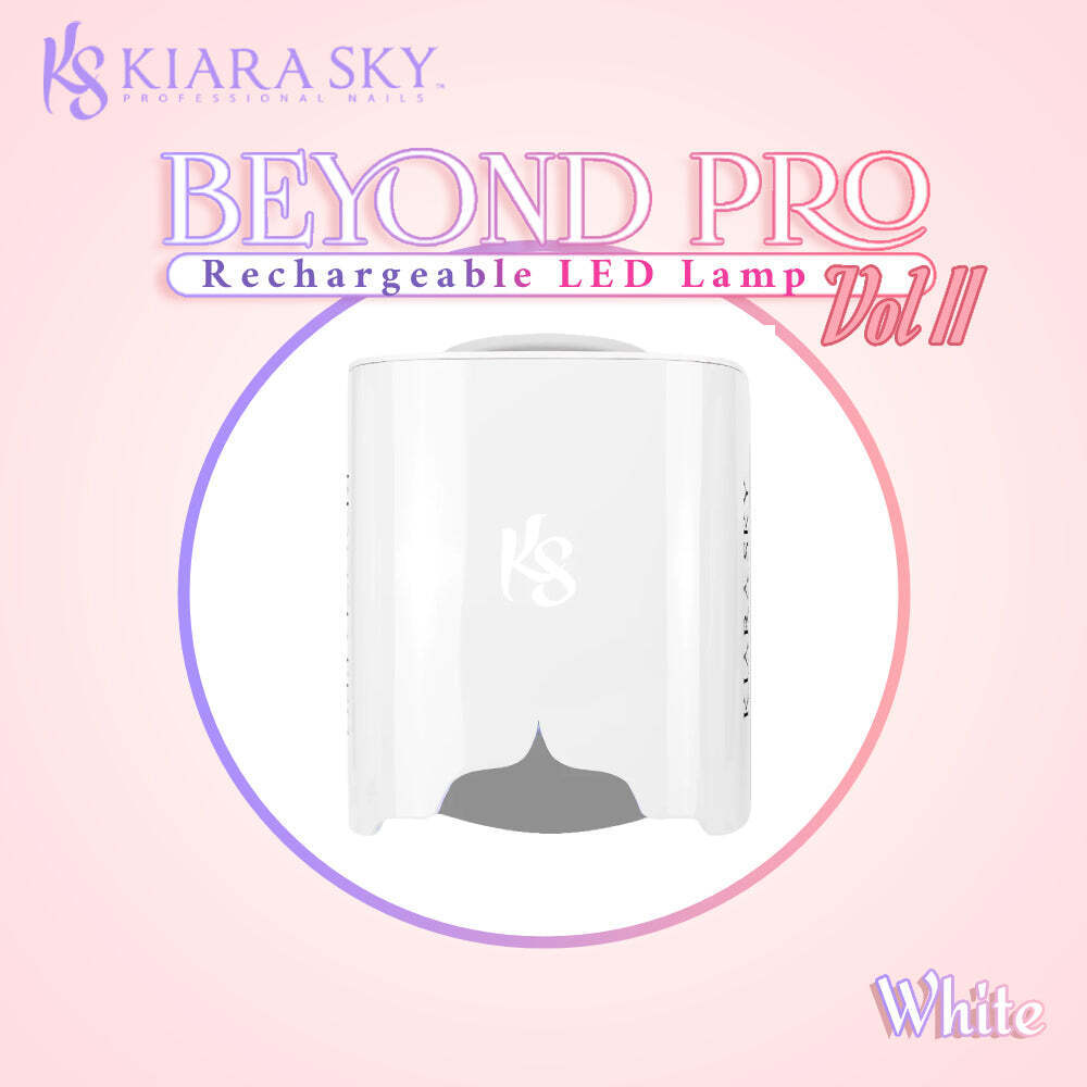 Kiara Sky BEYOND PRO RECHARGEABLE LED LAMP VERSION II- WHITE