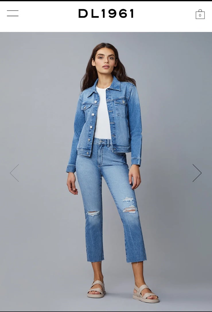 DL1961 Vika Denim Jacket NWT, M