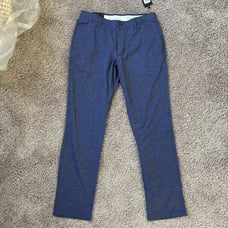Under Armour 1347389 410 Men Golf Pants Vented Straight Midnight Navy Sz 36x34